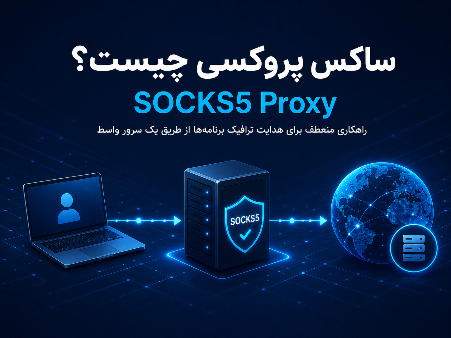 ساکس پروکسی چیست؟ بررسی SOCKS5، کاربردها، مزایا و تفاوت با VPN