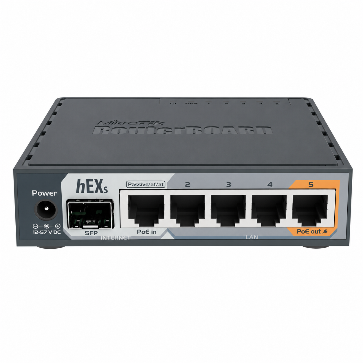 روتر میکروتیک hEX S مدل RB760iGS با پورت SFP